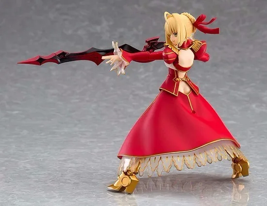 Fate/EXTELLA Figma 370 Нерон Клавдий фигурки саблей модель игрушки 21 см