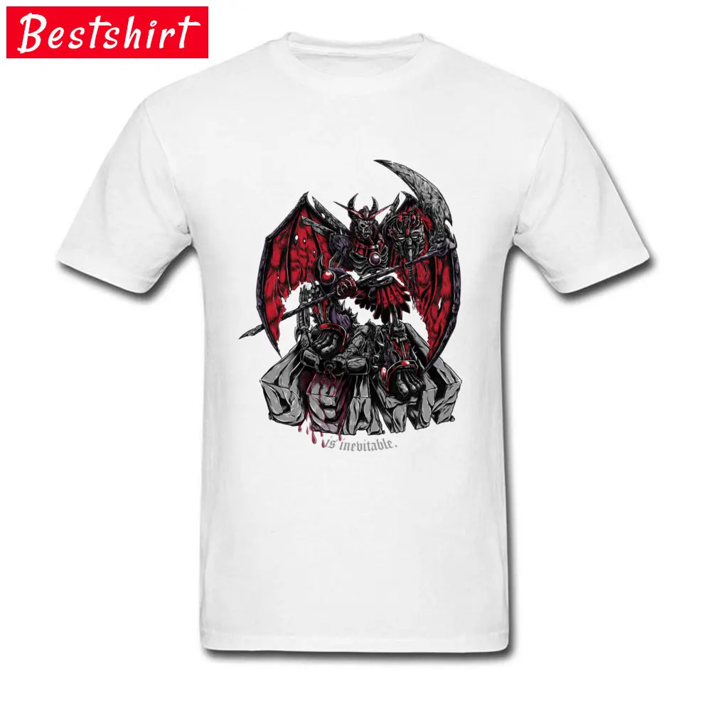 DEATH Top T-shirts Party Short Sleeve Hot Sale Round Neck 100% Cotton Fabric Tops Shirt Tee Shirts for Boys Mother Day DEATH white