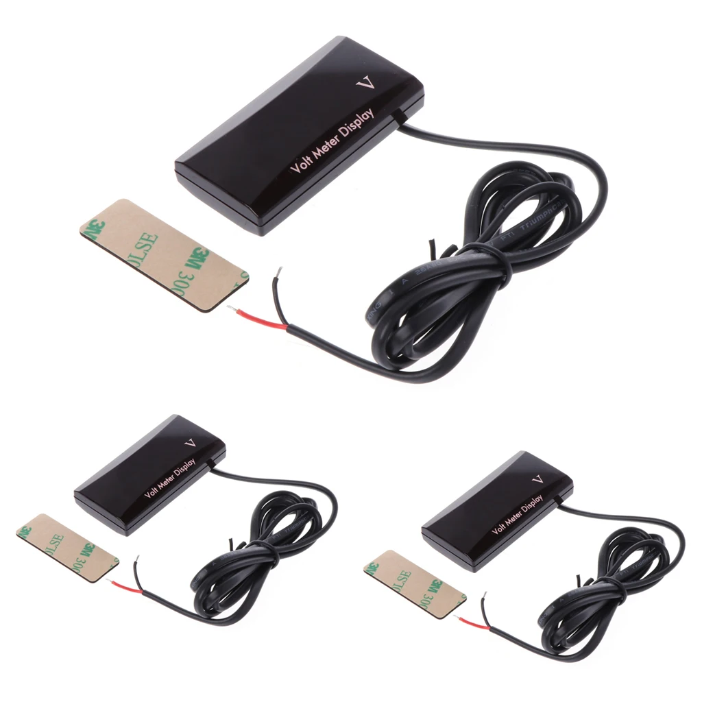 

DC 8-16V LED Digital Display Voltmeter Voltage Meter Volt For 12V Cars Vehicles