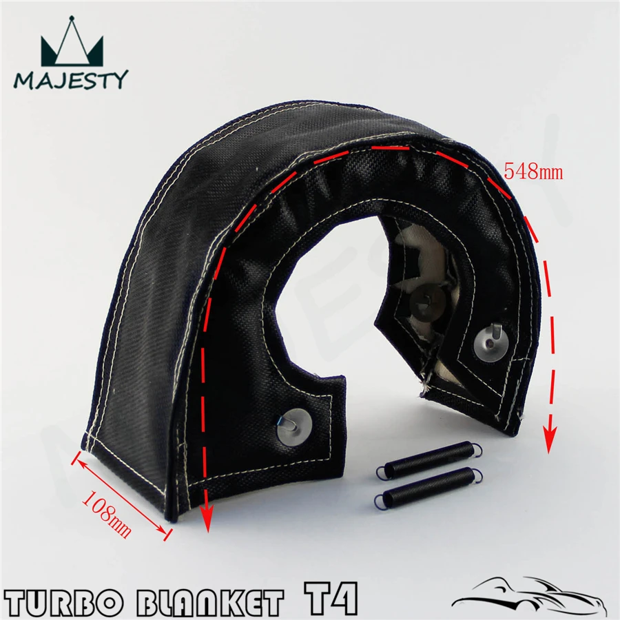Gazechimp Cubierta de Protecci/ón Turbo Funda de Aislamiento de Turbocompresor para T4 T67 T71 T76 T88 Gt40 Gt45 T61