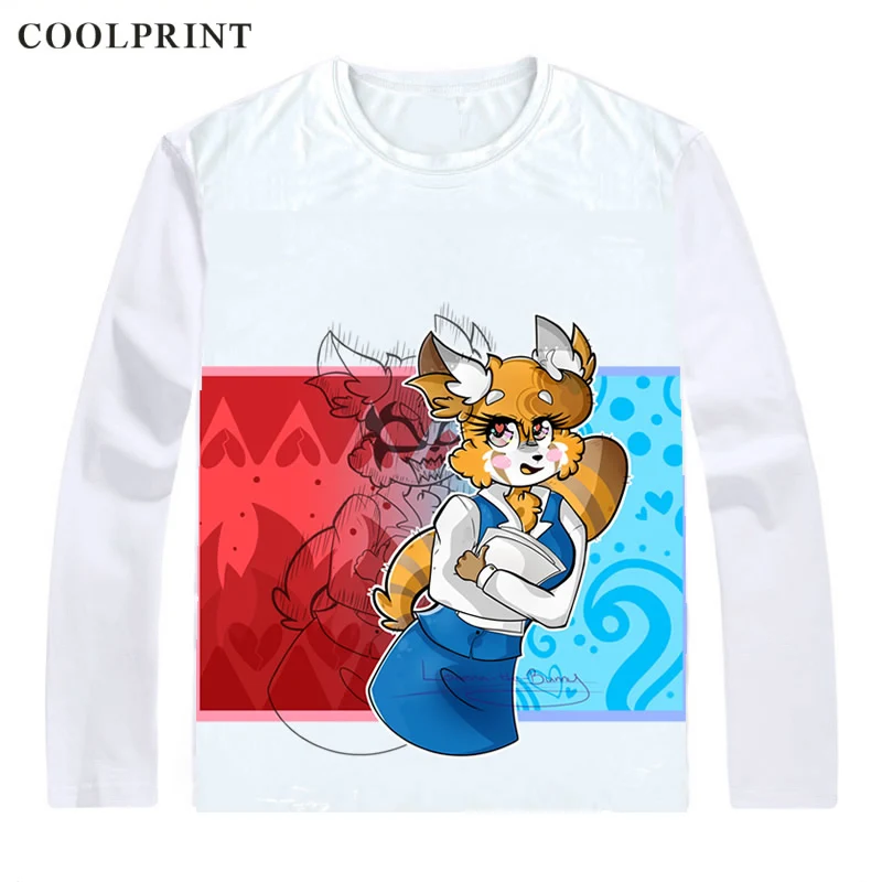 Aggretsuko Футболки с длинным рукавом аниме агрессивные Retsuko Aguresshibu красная панда
