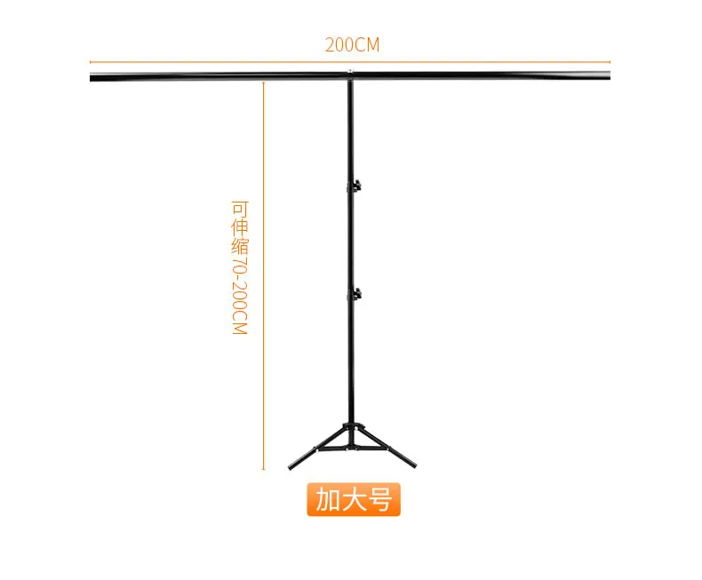 Фотостудия металлический Т-образный задний фон рамка задний фон из ПВХ держатель Подставка для фотографии с 4 зажимами