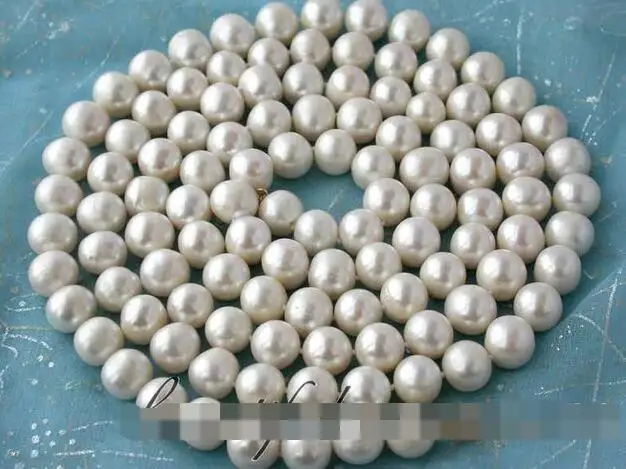

song voge gem nanJ1949 round white freshwater pearl necklace