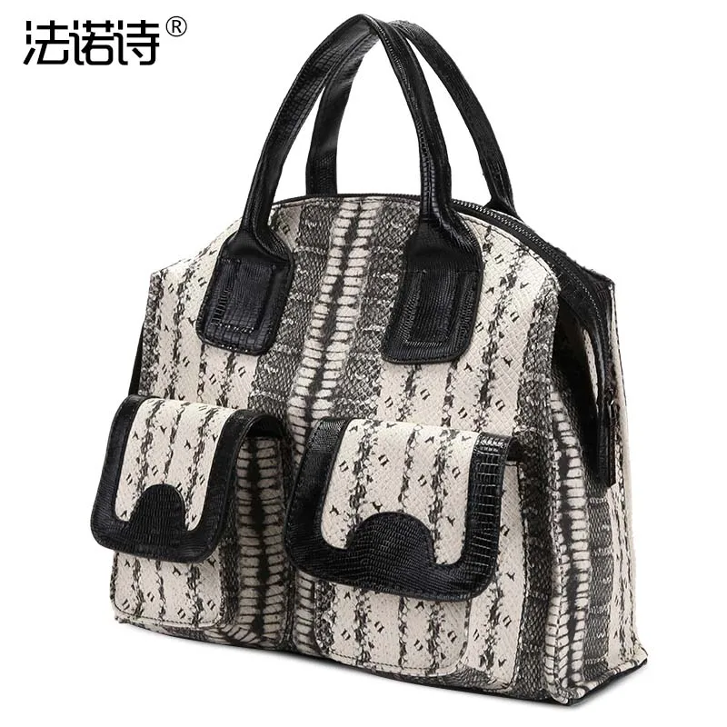 2016 snakeskin handbags famous brands bags famous brands bags women bag high fashion women leather handbags vintage