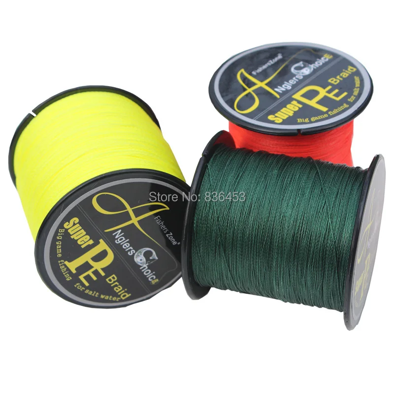Anglers Choice Japanese100% PE Braided Fishing line 500m Multifilament Fishing lines 40lb 80lb100lb Best Fishing Line 