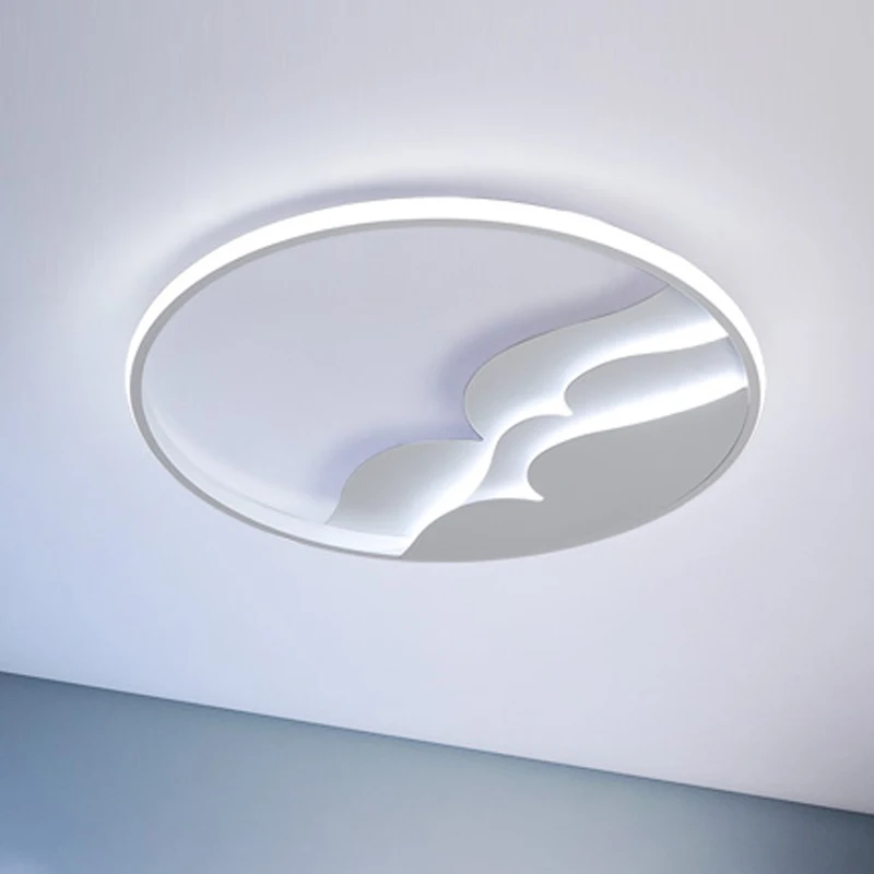 

Surface Mounted Modern Led Ceiling Lights For Bed room Study room home lighting Ironware+Acrylic Ceiling Lamp lampara techo