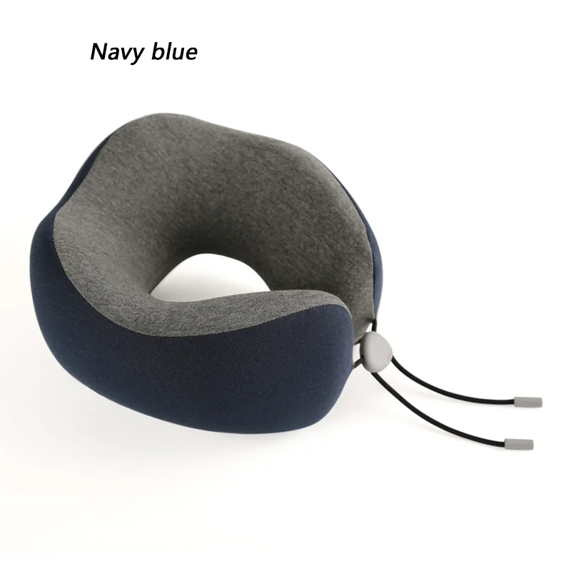 

U-Shape Travel Pillow for Airplane Inflatable Neck Pillow Travel Accessories 4Colors Comfortable Pillows for Sleep Home Textile