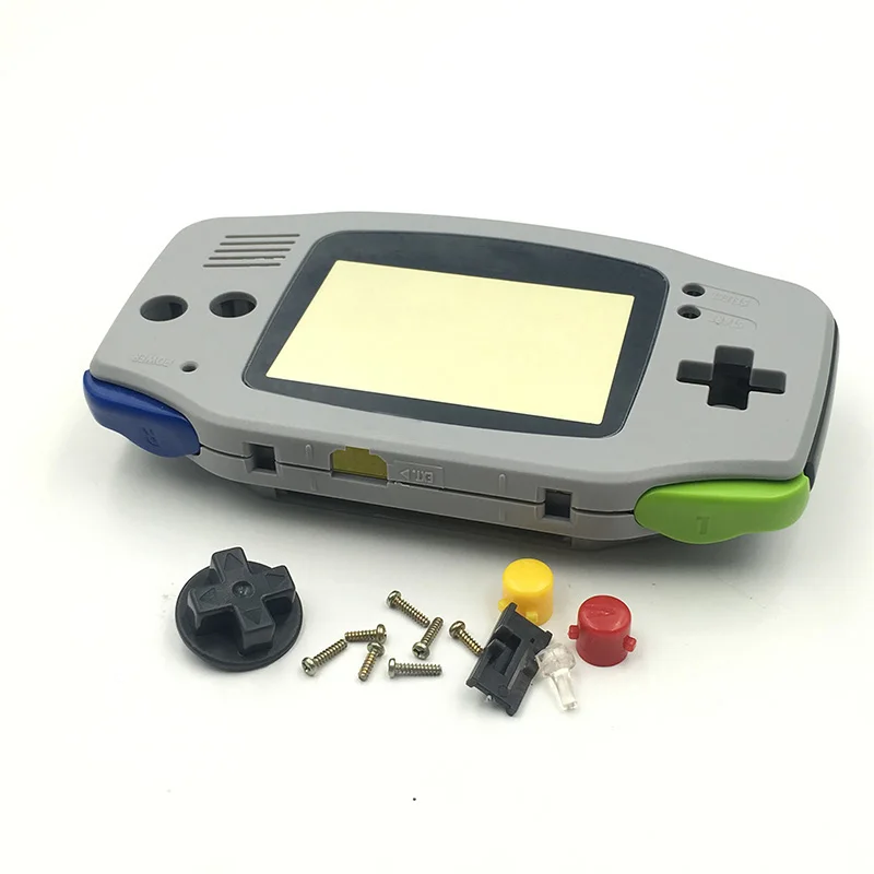 5PCS Replacement Grey For SFC Verison Housing Shell Screen Lens GBA | Электроника
