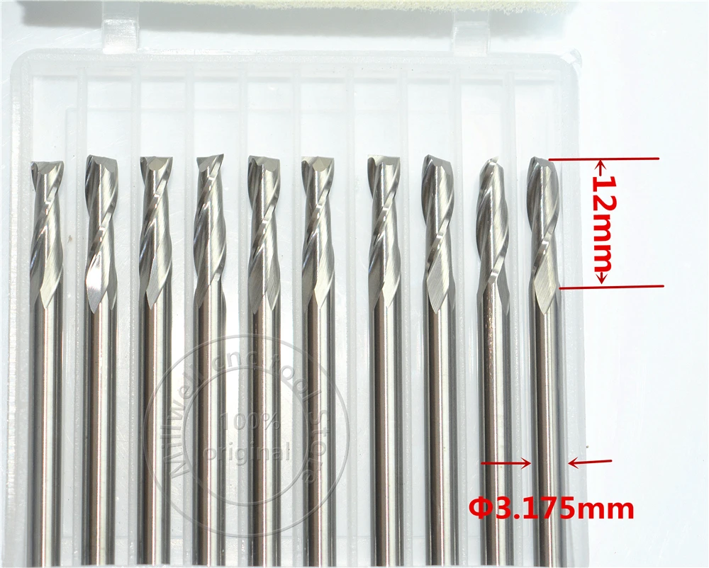 

3.175mm*12mm,Freeshipping,CNC wood tools,carbide End Mill,woodworking insert router bit,Tungsten steel milling ,MDF,PVC,Acrylic