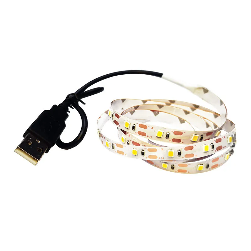 USB Светодиодная лента ТВ USB контроллер DC 5 V 6 V Nowaterproof RGB SMD 3528 Светодиодная лента может изменить цвет для ТВ фонового освещения