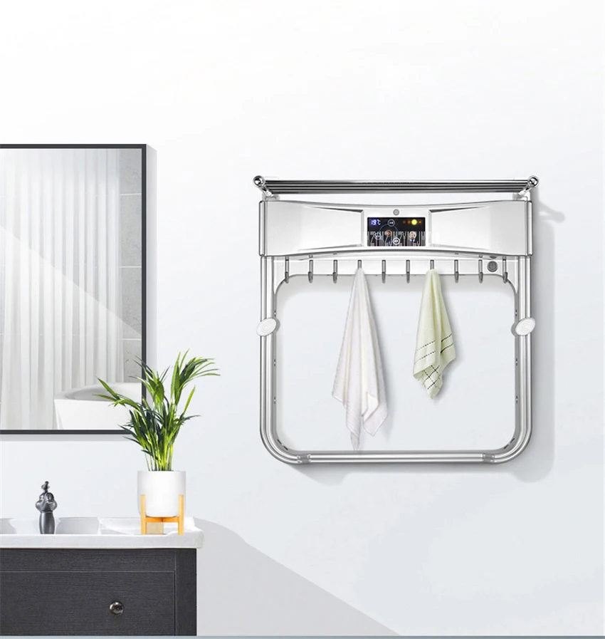 Mj3 Household No Punching Electric Towel Drying Rack 290w