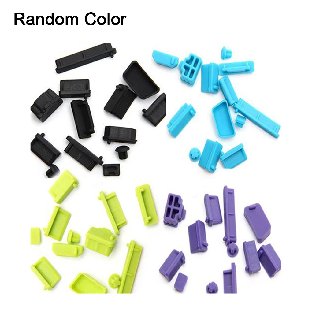 

New Silicone Elastic Anti-dust Laptop Port Protector Dustproof Notebook Computer Port Plug Cover Stopper