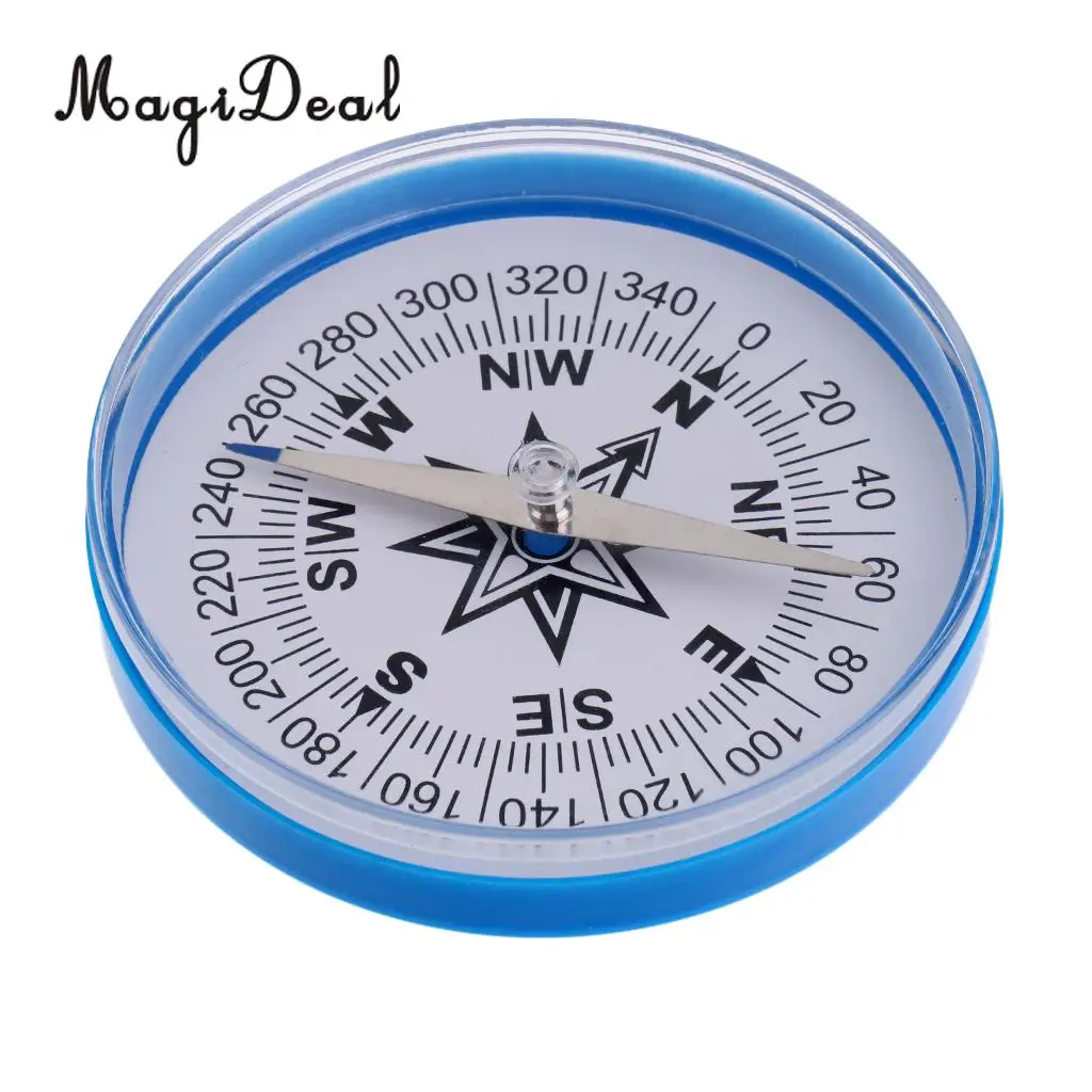 MagiDeal Professional 100mm Large Handheld Compass Safety Tools for Outdoor Teaching Camping Hiking Climbing Navigation Supplies