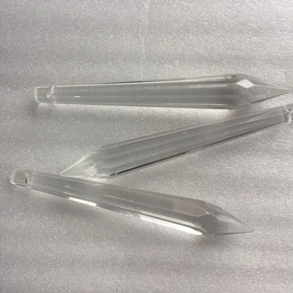 10pcs/Lot 100mm Crystal Multifaceted Chandelier Pendants/ U-Drop Pendants Parts | Лампы и освещение