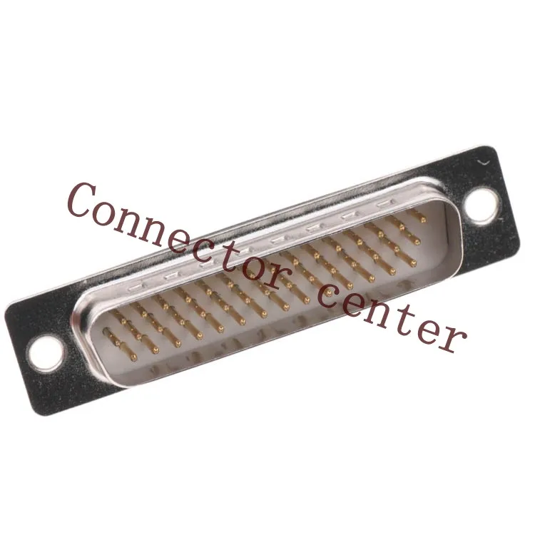 

High Quality D-SUB DB Connector 44PIN 3-ROWS male Full Gold Planted 2U DSUB