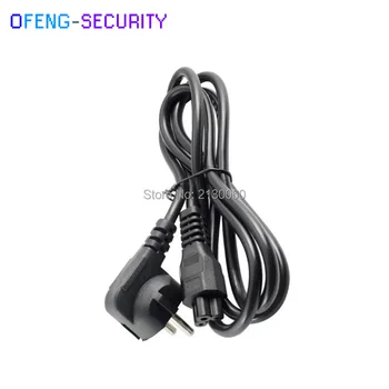 

15pcs/lot EU Plug AC Power Cord Cable 3 Prong 2 Pin 600mm Pure Copper for laptop Power Cord adapter