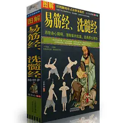 Графический Бодхидхарма и Цзинь Цзин режим Шаолиньское Кунг-фу книга боевых ликвидации физически и умственно отсталых классический книга