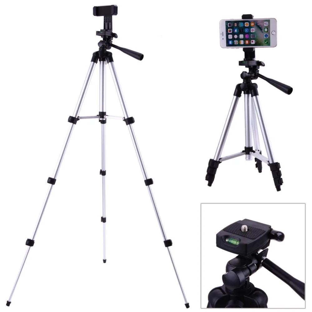  Portable Professional Camera Tripod Stand Holder Digital Camera+Table/PC Holder+Phone Holder+Nylon 