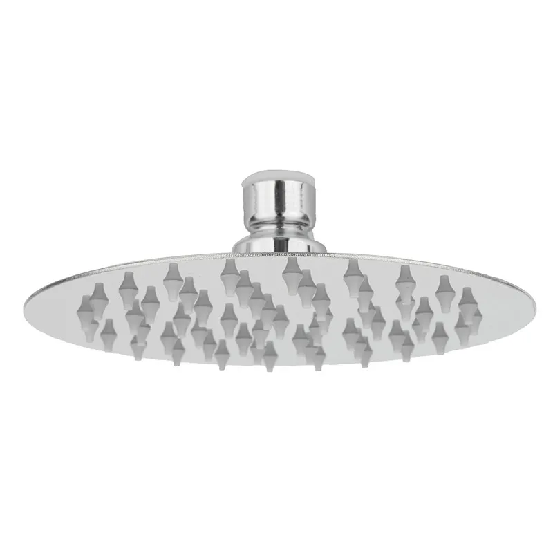 6 Inch Round Stainless Steel Rainfall Shower Head Rainfall Bathroom Top