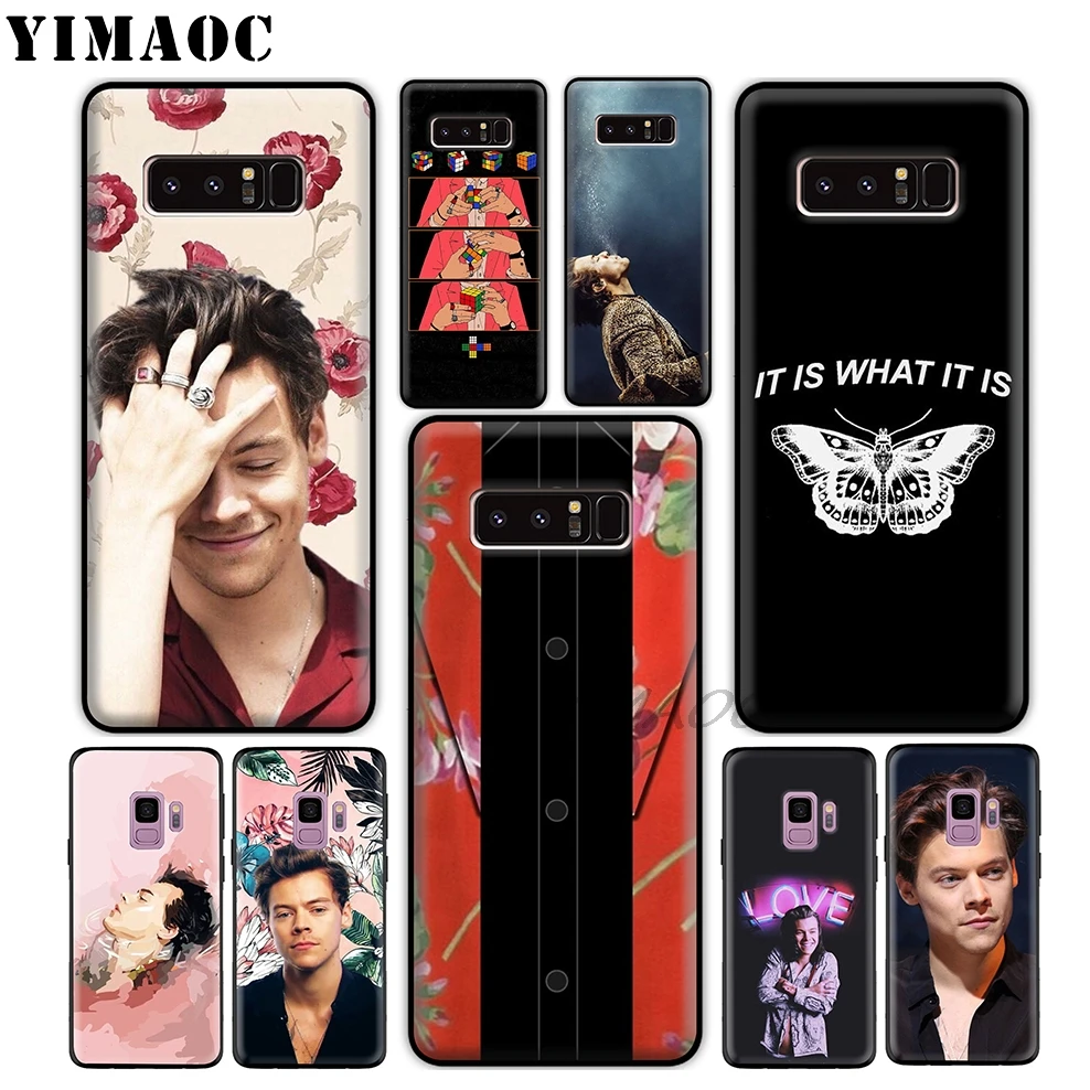 Мягкий силиконовый чехол YIMAOC Harry Styles 1D ONE из ТПУ для samsung Galaxy S10 S10e S9 S8 Plus S7 S6 Edge и J6 |