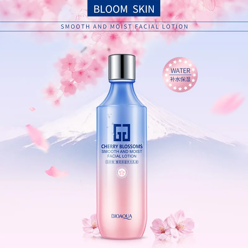 Увлажняющий лосьон Bioaqua Cherry Blossom увлажняющий питательный и Восстанавливающий