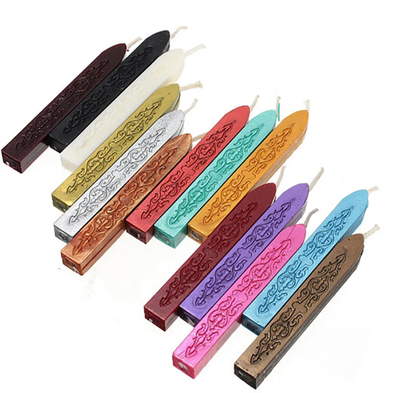 

Multifunctional Retro Wax Strips Magic Arrow Pattern Wax Stick DIY Card Invitations Envelope Decorating Sealing Wax With Wick