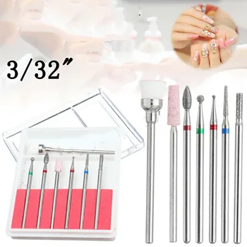 

30pcs Nail Diamond Grinding Head Set Tungsten Steel Alloy Grinding Head Polishing Tool Manicure Pedicure Tools