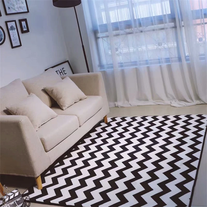 tapete decorativo com pernas de pe tapete decorativo com dupla face preto e branco para sala de estar quarto e banheiro