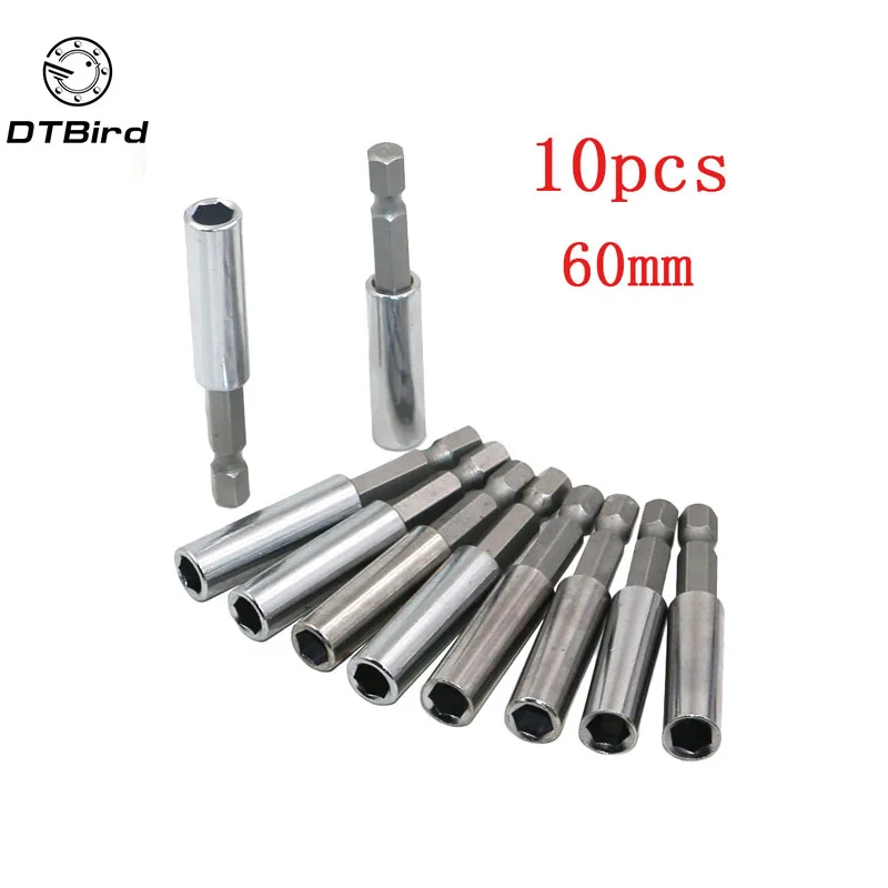 

1/4" Hex Shank Magnetic Drill Bit Holder Extension Extender Screwdriver Extend Socket Bar Rod