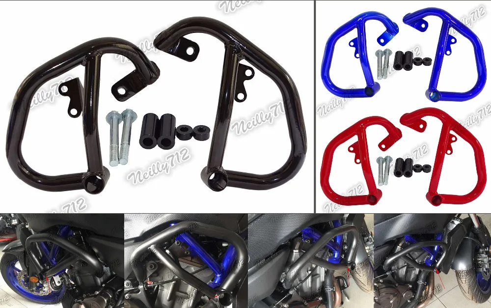 Мотоцикл для Yamaha MT-07 FZ-07 MT07 FZ07 RM04 2014 2015 2016 2017 2018 2019 двигатель бампер Защита бампера