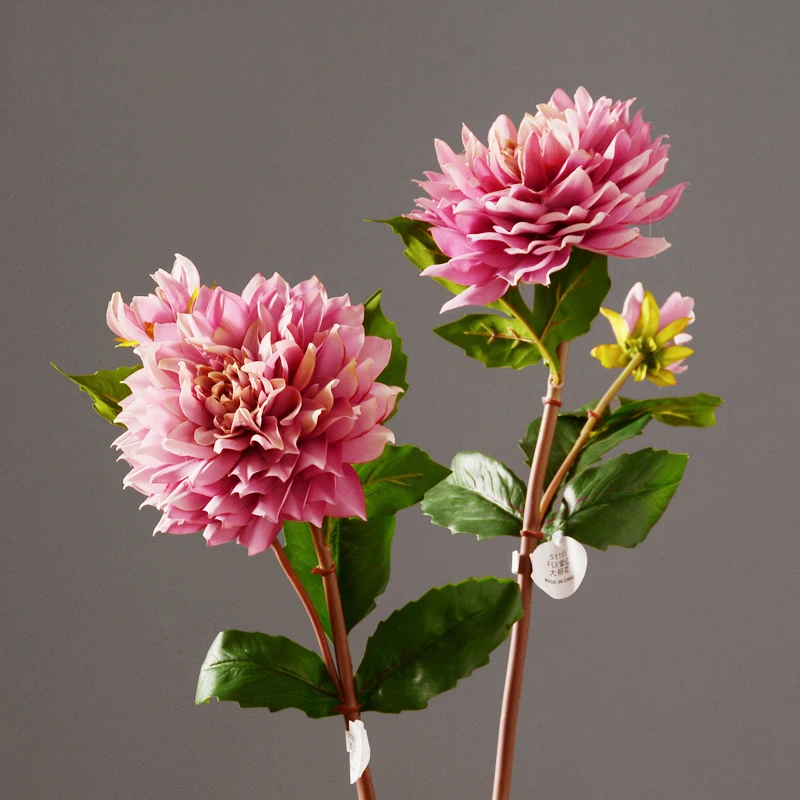 Buy Top Grade 57cm Artificial Camellia Flower For Home