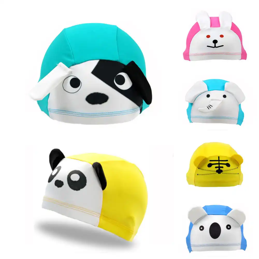 childrens lycra swim cap