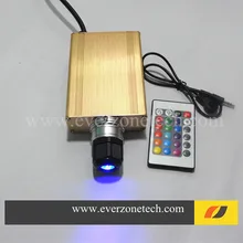 Высокое качество 16 Вт с ИК светодиодный волоконно-оптический осветитель DIY с RGB цветами
