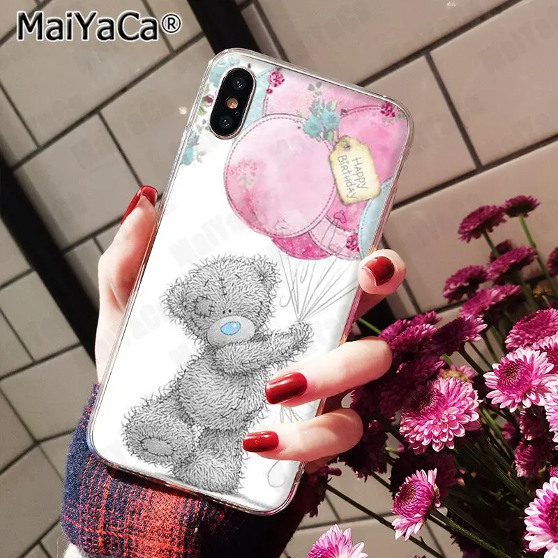 MaiYaCa чехол для телефона низкая оптовая продажа Tatty Teddy Me To You Bear iphone SE 2020 11 pro 8 7 66S Plus X