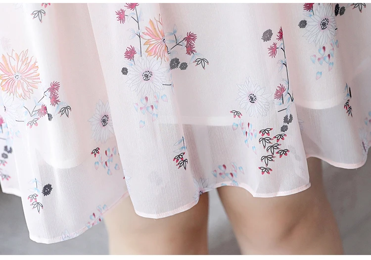 Huti wjwyl летняя корейская женская принт сладкая юбка подтяжки Boho элегантный женский клуб миди платье вечернее платье пляжный розовый галстук-бабочка мини-платье Vestidos