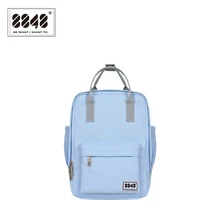 8848 Mujeres Mochila Mochila de Viaje Ocasional Escuela Shopping BagPreppy Trenty Moda Estilo Oxford Material Resistente 003-008-002