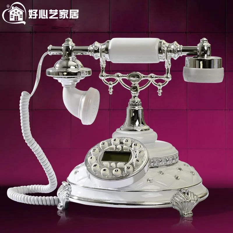 

Good Xinyi special offer of European fashion household telephone phone new time 8687 Decoration home Dial number