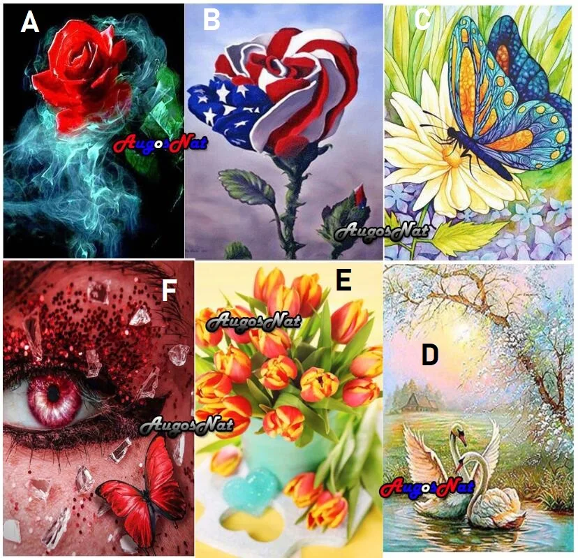 butterfly flowers diamond painting full round landscape daimond embroidery rose dotz picture eye diamand mosaic crystal | Дом и сад