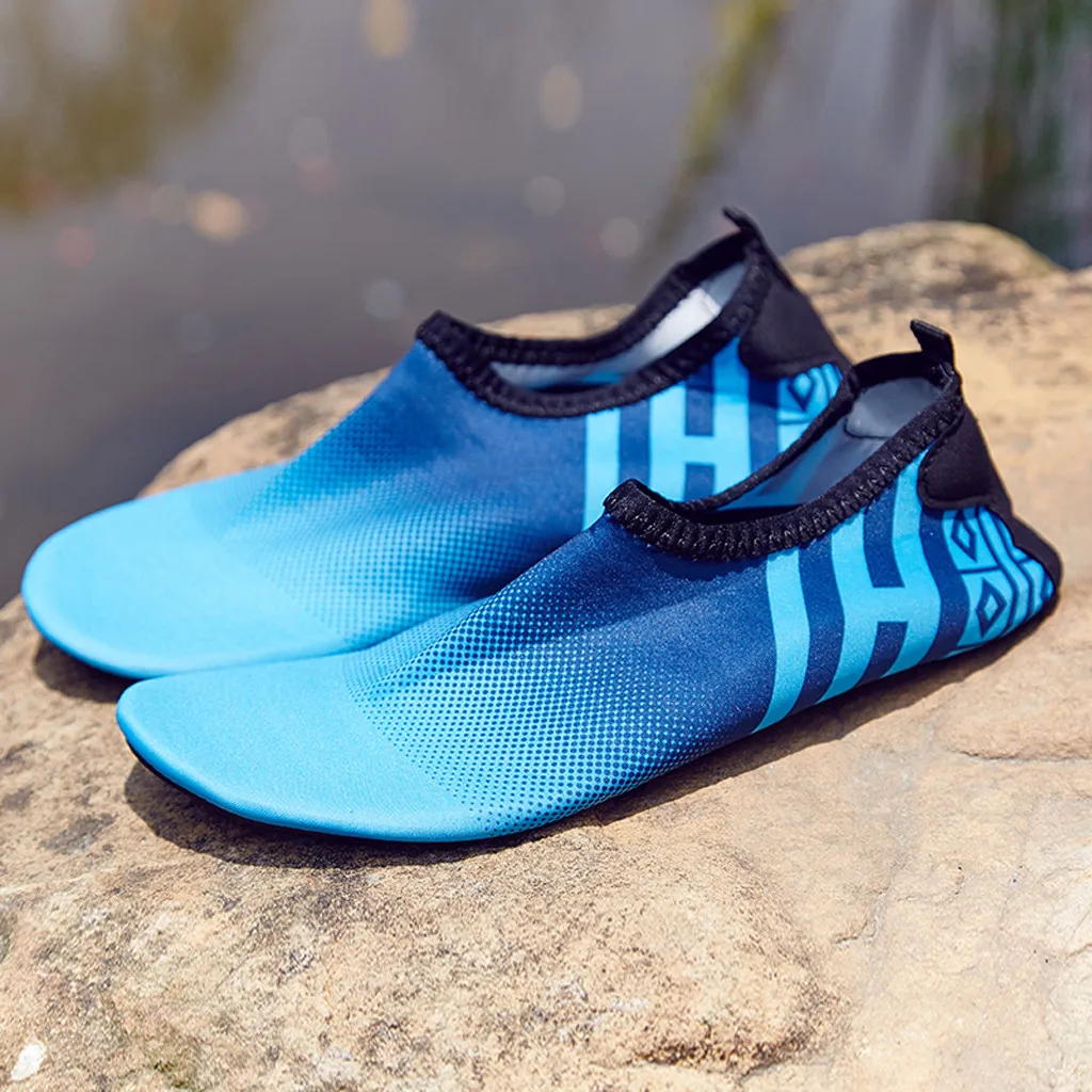 Для мужчин Для женщин босиком воды обувь для серфинга быстросохнущая восходящий обувь пляжные Плавание купальный тапки Йога мокрый шлепанцы для Плавания Dec29