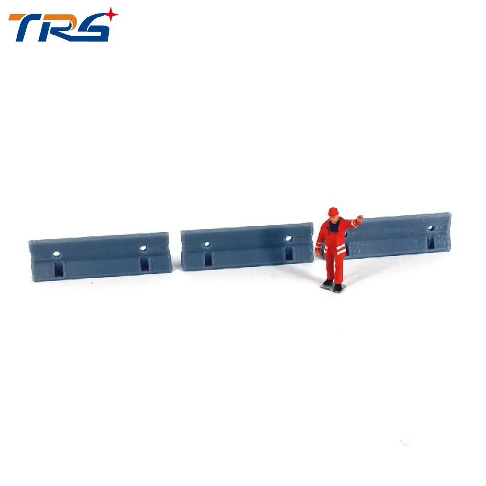 

Train model 1:87 HO building scene sand plate railway surrounding highway isolation pier HO scale train accessories