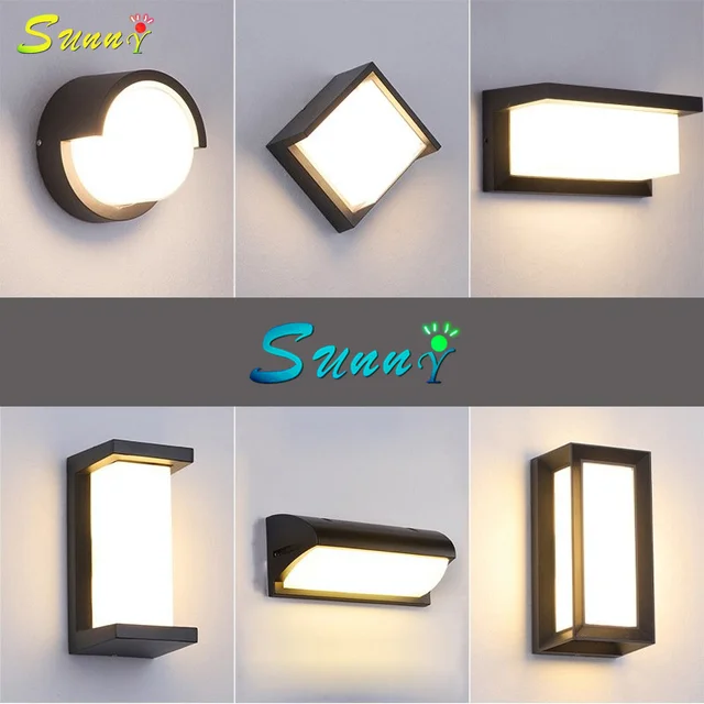 modern motion sensor outdoor lighting