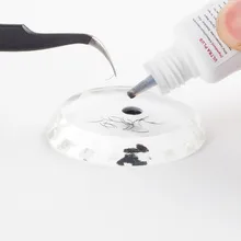 1 шт. Индивидуальный ресницы расширение держатель стразами поддон клей держатель& ресниц клей стенд держатель поддонов Макияж Инструменты ресницы на магните ресницы на магнитах магнитные ресницы pestañas mink