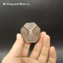 Металлическая литая квадратная коробка, головоломка, сборные игры, мозговые головоломки, игрушки для детей