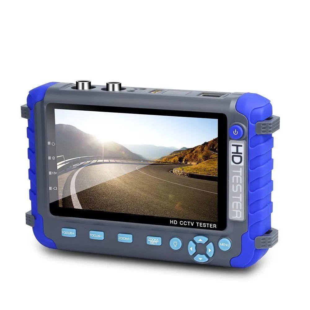 5INCH Portable AHD TVI CVI 1080P CCTV Camera Tester for IV8C