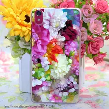 dazzling dahlia s i 322803 Style Transparent Hard Case Cover for Lenovo S850 S850T S60 S90