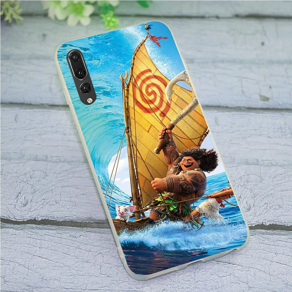 Мягкий чехол из ТПУ для телефона Huawei P9 Lite P8 P20 Pro P10 Mini P Smart Mate 10 20 Moana | Мобильные