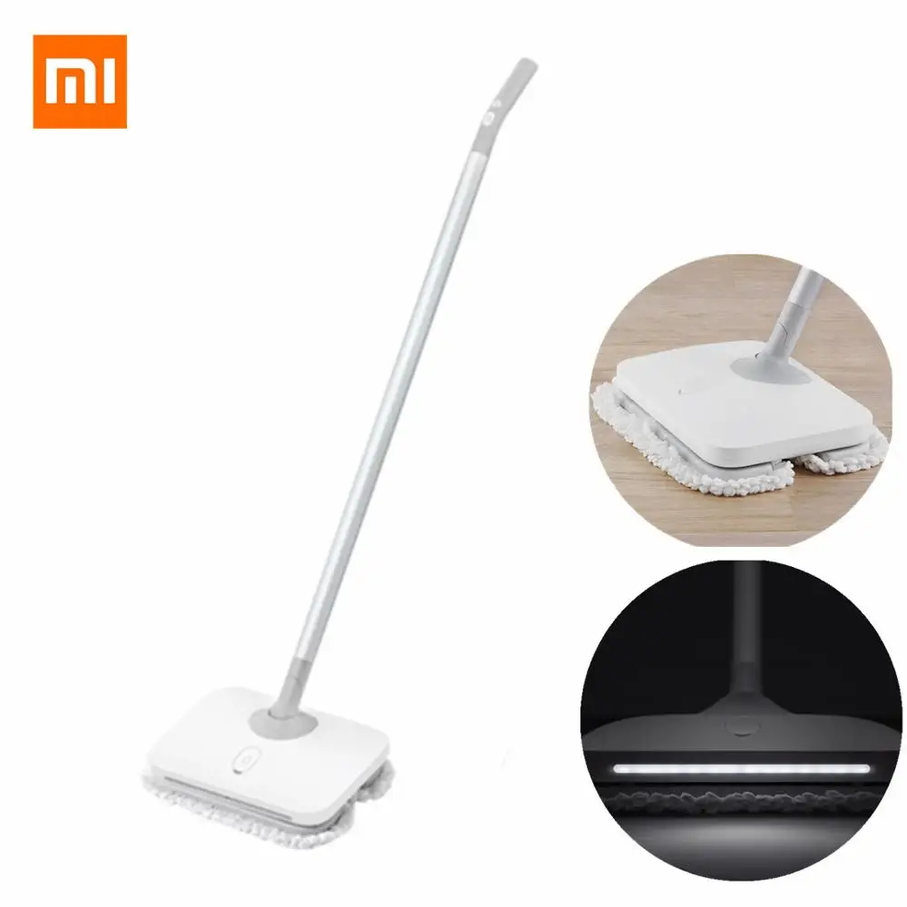 Новая портативная электрическая швабра Xiaomi Mijia с распылителем воды беспроводная