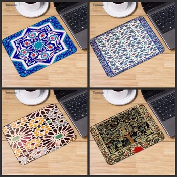 

Yuzuoan Persian Carpet Texture Game Series Cool Computer Notebook Gaming Mouse Mat Resistant Dirt 180x220mm Desk Mouse Pad