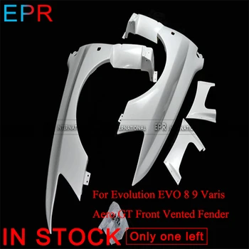 

For Evolution EVO 8 9 Varis FRP Glass Fiber Aero GT Front Vented Fender For Mitsubishi Fiberglass Bumpers Body Kit