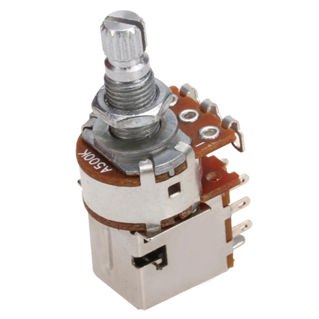 A500k Push Pull Guitar BIG Control Pot Potentiometer Quality Guitar Accessories
